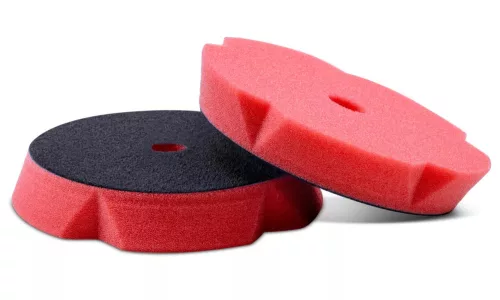 Scholl Ninja Cutting Pad 140/25 mm Red - strukturált kemény polírkorong