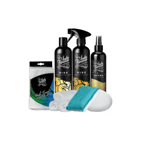 Auto Finesse Exclusive Leather Kit - bőrtisztító és ápoló készlet