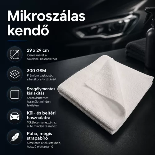 Auto Finesse Microfibre Cloth - mikroszálas kendő