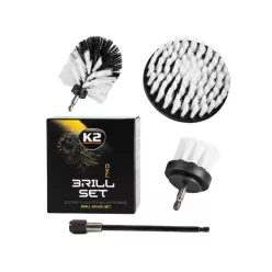 K2 Brill Pro Set - tisztítókefe készlet
