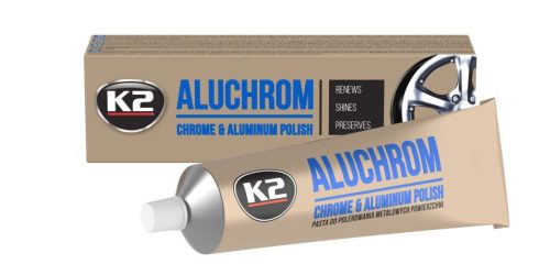 K2 Aluchrom króm fémpolírozó paszta 120 g