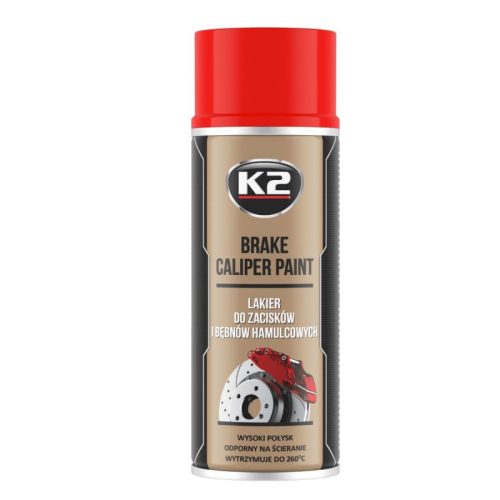 K2 BRAKE CALIPER paint 400 ml - piros féknyereg festék