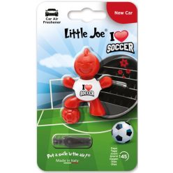 Little Joe Soccer I love Soccer Red - New Car