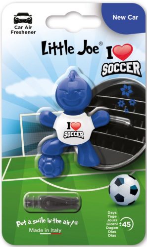 Little Joe Soccer I love Soccer Blue - New Car