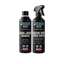   Maniac Line Black Car Wash Set - fekete és fóliázott autókhoz