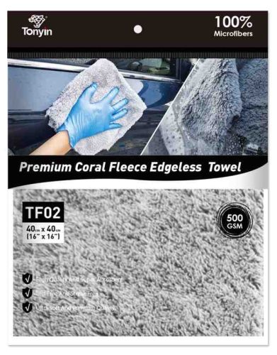 Tonyin Premium Coral Buffing Towel - extra puha mikroszálas kendő