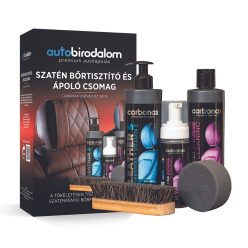   Carbonax Exclusive Satin Leather Kit - díszdobozos bőrtisztító és ápoló csomag