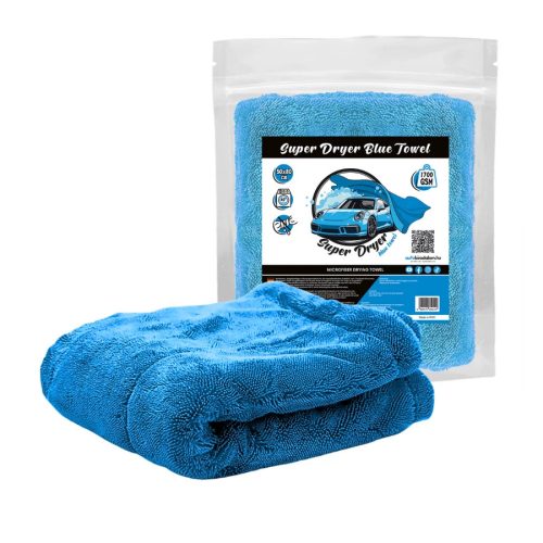 Super Dryer Blue Towel - kétoldalas járműszárító törölköző